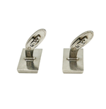 Load image into Gallery viewer, 【中古】Georg Jensen ジョージジェンセン シルバー カフスボタン スクエア デザイン i0922lq00722
