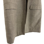 将图片加载到图库查看器，【中古】Drawer ドゥロワー ノーカラーロングジレ ブラウン ベスト ウール混 シンプル 上品 大人コーデ i0818o00235
