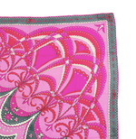 画像をギャラリービューアに読み込む, 【中古】エミリオプッチ EMILIO PUCCI スカーフ ピンク シルク 大判 レディース j0113s02016

