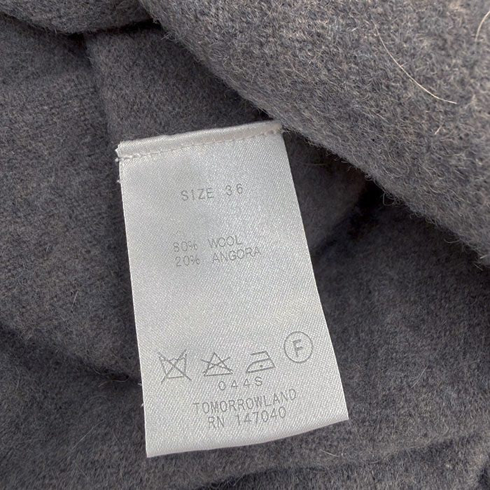 【中古】GALERIE VIE ギャルリーヴィー ニット ワンピース レディース ウール アンゴラ タートルネック h1227n0430