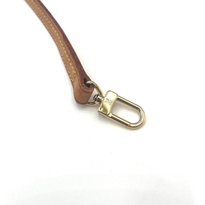 【中古】ルイヴィトン LOUIS VUITTON ショルダーストラップ ヌメ革 本革 ストラップのみ キャメル ゴールド h1103oq012120