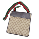 Load image into Gallery viewer, 【中古】GUCCI グッチ GGキャンバス ショルダーバッグ ベージュ×ブラウン シェリーライン i1012oq003161
