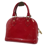 画像をギャラリービューアに読み込む, 【中古】Louis Vuitton ルイヴィトン ヴェルニ アルマBB ハンドバッグ i0907oq003356
