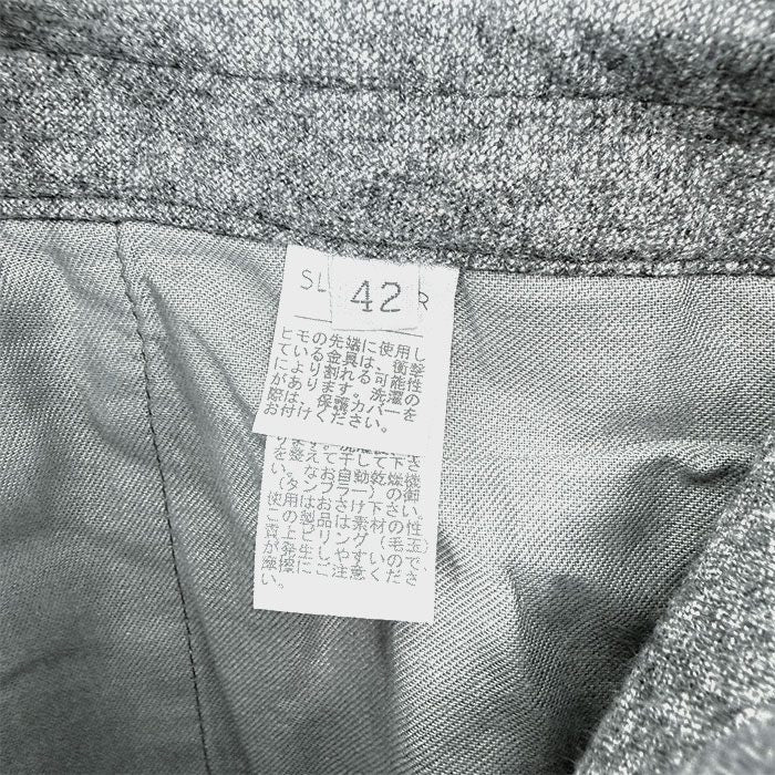 【中古】INCOTEX インコテックス ウールパンツ ドローストリング スラックス ウール混 i0911n0036