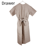 将图片加载到图库查看器，【中古】ドゥロワー Drawer別注 T-mat Masaki-Paris ウールシルク リボン パンツ モカ j0713o00842
