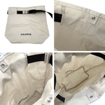 将图片加载到图库查看器，【中古】ドゥロワー Drawer ノベルティ ワンショルダーバッグ ベルト ライトベージュ ブラック i0811y0036
