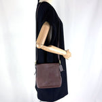 将图片加载到图库查看器，【中古】COACH コーチ ショルダーバッグ オールドコーチ 本革 レザー クロスボディ 斜めがけ i0911wq01340
