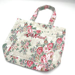 Load image into Gallery viewer, 【中古】キャスキッドソン Cath Kidston トートバッグ 花柄 キャンバス サブバッグ ベージュ系 h0716wq0155
