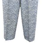 将图片加载到图库查看器，【中古】ドゥロワー Drawer テーパードパンツ ツイード ミックス生地 ブルー系 ホワイト i0619a00357
