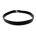 将图片加载到图库查看器，【中古】サルヴァトーレフェラガモ Salvatore Ferragamoクロコ型押し レザーベルト ブラック j0223tq02225
