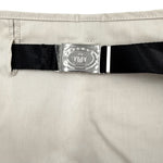 将图片加载到图库查看器，【中古】ドゥロワー Drawer ノベルティ ワンショルダーバッグ ベルト ライトベージュ ブラック i0811y0036
