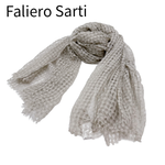 画像をギャラリービューアに読み込む, 【中古】ファリエロサルティ Faliero Sarti  ストール グレー 大判 ショール j0817t00416
