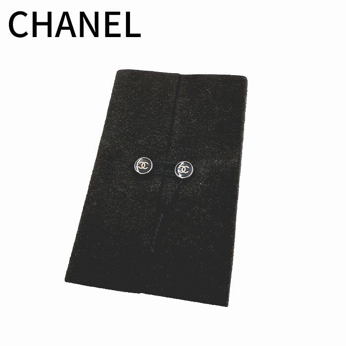 中古】シャネル CHANEL ミニノート ノベルティ ブラック ココマーク