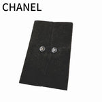 画像をギャラリービューアに読み込む, 【中古】シャネル CHANEL ミニノート ノベルティ ブラック ココマーク メモ帳 j0712oq0022
