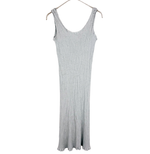 Load image into Gallery viewer, 【中古】イッセイミヤケ ISSEY MIYAKE me ミー ノースリーブ ワンピース プリーツ グレー j0213aq01646
