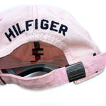 Load image into Gallery viewer, 【中古】トミーヒルフィガー TOMMY HILFIGER キャップ 帽子 ロゴマーク 刺しゅう ライトピンク チェック h1226wq00412
