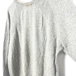 Load image into Gallery viewer, 【中古】ヴェネルタニットウェア VENERTA knitwear ニット トラ柄 タイガー ロゴ Vネック ライトグレー ホワイト h0626a007
