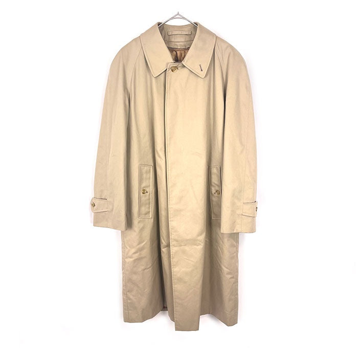 【中古】バーバリー BURBERRY トレンチコート ライナー付き ステンカラーコート ベージュ h0916aq00444