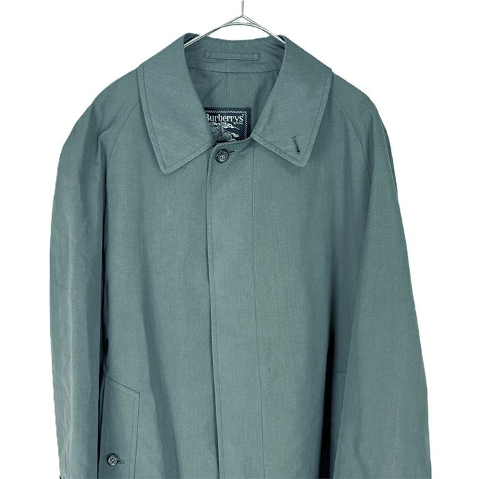【中古】】Burberrys バーバリーズ ステンカラーコート グリーン系 i0907oq00669