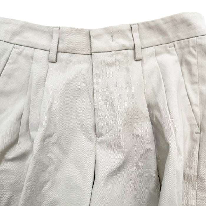 【中古】ルヴェルソーノアール Le Verseaunoir クロップドパンツ シンプル ライトベージュ i0807n0084