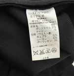 画像をギャラリービューアに読み込む, 【中古】KAON カオン ワイドキュロットパンツ ブラック 未使用品 日本製 i0515n0102
