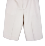 将图片加载到图库查看器，【中古】BLAMINK ブラミンク スラックス ハーフパンツ アイボリー ウール i1104h00415
