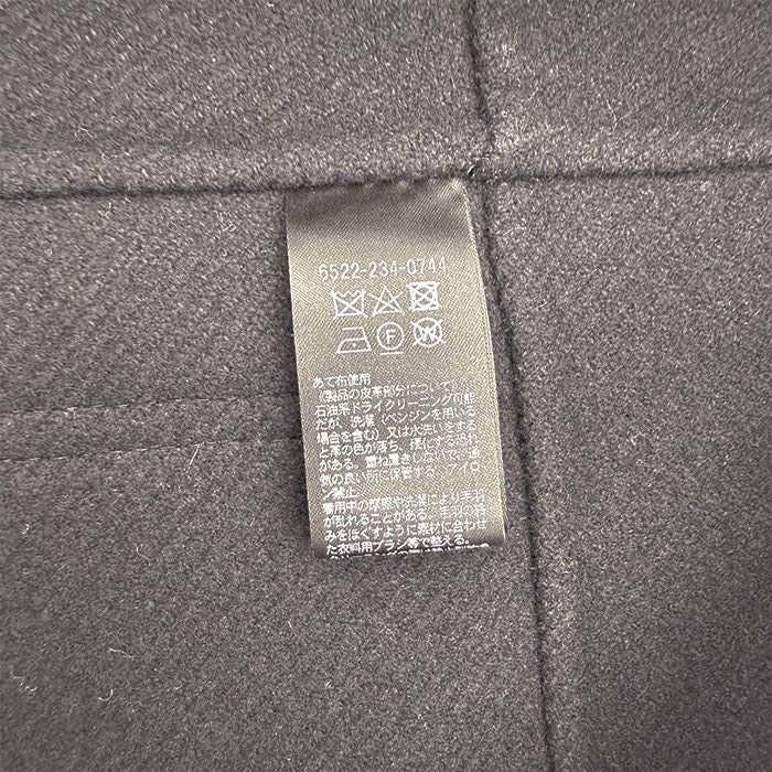 【中古】Drawer ドゥロワー ウール レザーコンビ ベスト ジレ i1031h009144