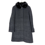 Load image into Gallery viewer, 【中古】OLD ENGLAND オールドイングランド ファー付き ウールコート i0430n00125
