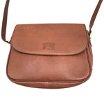 将图片加载到图库查看器，【中古】バーバリー BURBERRY ショルダーバッグ 大 ポシェット レトロ 可愛い ブラウン 茶 i0718aq00938
