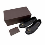Load image into Gallery viewer, 【中古】ルイヴィトン Louis Vuitton フラットシューズ リボン バレエシューズ i1207oq013105
