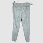 Load image into Gallery viewer, 【中古】JOSEPH ジョゼフ ウールパンツ ヘリンボーン アジャスター ストレート 通勤 オフィス i0911n0064
