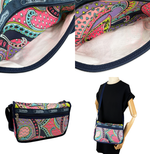 将图片加载到图库查看器，【中古】レスポートサック LeSportsac ショルダーバッグ ナイロン 総柄 斜め掛け レディース i1124tq0055
