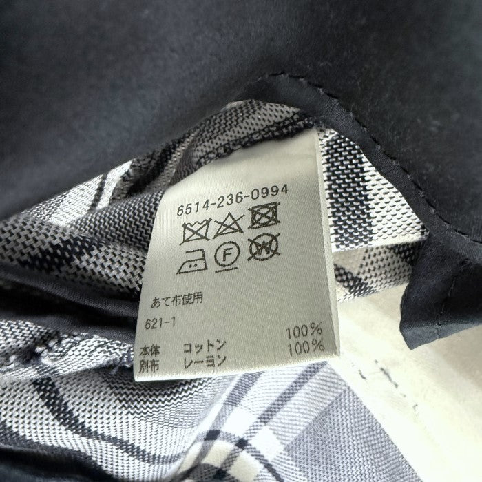 【中古】ドゥロワー Drawer タータンチェックパンツ コットン テーパード ネイビー ホワイト i0805k00116