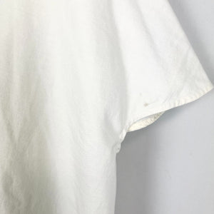 【中古】ドゥロワー Drawer 半袖カットソー 変形デザイン ギャザー フレア ホワイト 白 g1107k020