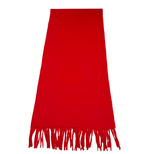 将图片加载到图库查看器，【中古】LANCEL ランセル カシミア ストール マフラー レッド i0410wq0352
