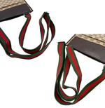 Load image into Gallery viewer, 【中古】GUCCI グッチ GGキャンバス ショルダーバッグ ベージュ×ブラウン シェリーライン i1012oq003161
