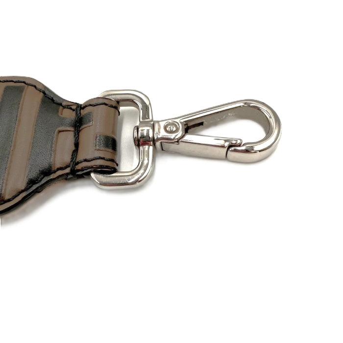 【中古】フェンディ FENDI バッグストラップ ズッカ柄 ハンドバッグ くすみピンク ライトブラウン系 i0601oq01592