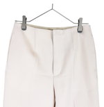 将图片加载到图库查看器，【中古】BLAMINK ブラミンク スラックス ハーフパンツ アイボリー ウール i1104h00415
