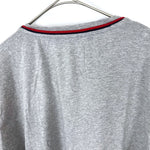 画像をギャラリービューアに読み込む, 【中古】モンクレール MONCLER VネックTシャツ ライン ロゴワッペン カジュアル 杢グレー i0627aq01318
