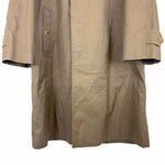 将图片加载到图库查看器，【中古】BURBERRY バーバリー ステンカラーコート ライナー付き ベージュ ノバチェック 比翼 i1013tq02160
