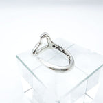 画像をギャラリービューアに読み込む, 【中古】ティファニー TIFFANY &amp; CO. オープンハート リング SV925 j0729pq00877
