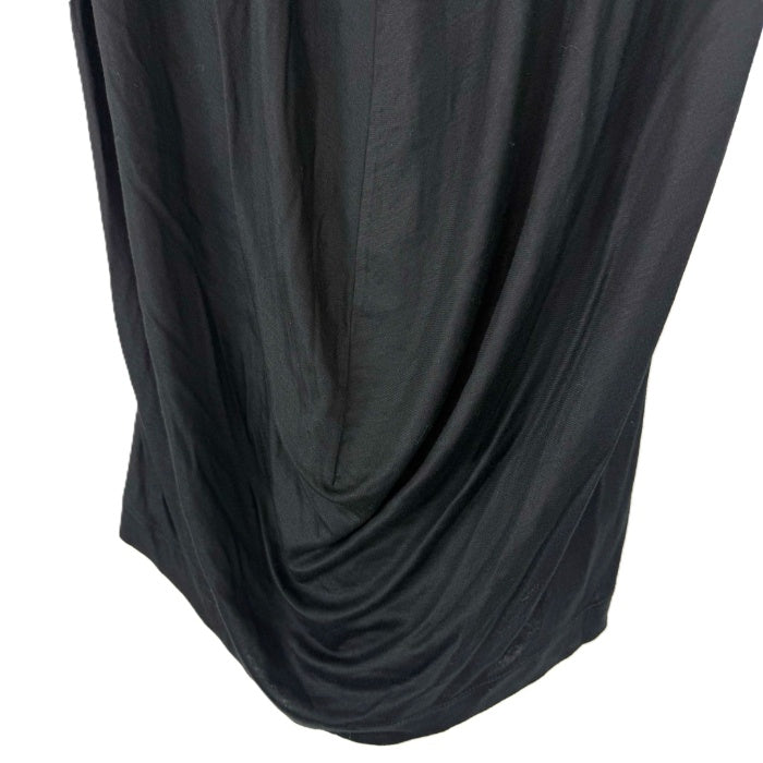 【中古】デプレ DES PRES 半袖カットソー そで口シアー素材 切り替え 透け感 ブラック 黒 i0807n0226