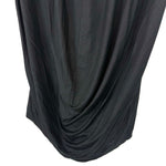 将图片加载到图库查看器，【中古】デプレ DES PRES 半袖カットソー そで口シアー素材 切り替え 透け感 ブラック 黒 i0807n0226
