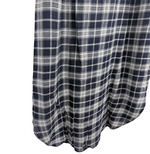 将图片加载到图库查看器，【中古】マルティニーク martinique  シャツワンピース 格子チェック ロング丈 長袖 j0113s0076
