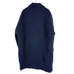 画像をギャラリービューアに読み込む, 【中古】KNOTT ノット ウールコート ネイビー シンプル 上品 i0807n0213
