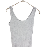 Load image into Gallery viewer, 【中古】イッセイミヤケ ISSEY MIYAKE me ミー ノースリーブ ワンピース プリーツ グレー j0213aq01646
