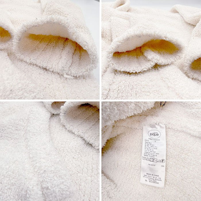 【中古】gelato pique ジェラートピケ パーカー もこもこ 部屋着 ルームウェア i0911wq010