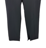 Load image into Gallery viewer, 【中古】セオリーリュクス theory luxe パンツ 38 ブラック テーパード ストレート ナイロン混 タグ付き 未使用 j0817n0026
