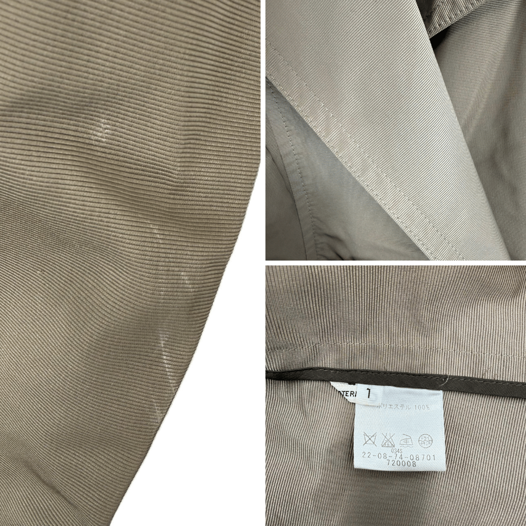 【中古】DES PRES デプレ トレンチコート ベルト付き ダブルボタン ロングコート i0619wq00710