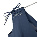 将图片加载到图库查看器，【中古】michellMacaron ミシェルマカロン ワンピース レースアップ 肩リボン i0911wq0083
